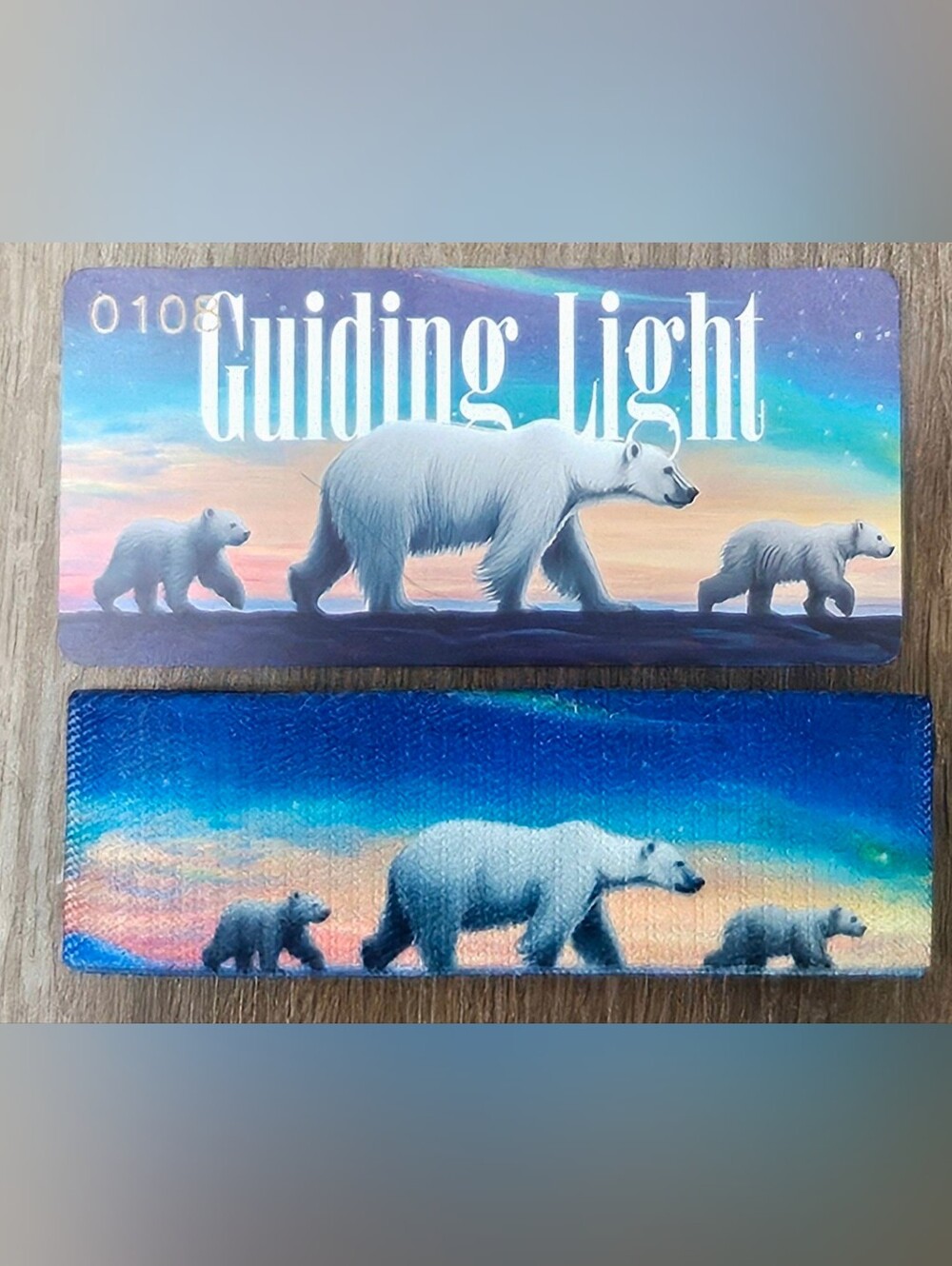 ZOX "GUIDING LIGHT" #108 POLAR BEAR SUNSET New Small COLLECTIBLE Wristband